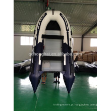 Barco de borracha barato barco inflável com Motor de popa